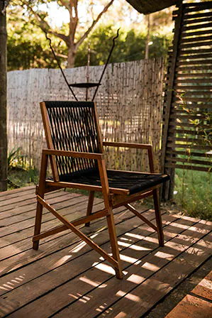 silla de diseño para exterior